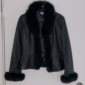 ✨Y2K Vintage Leather Jacket✨ ✨NWOT✨